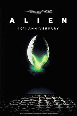Alien 40th Anniversary (1979) TCM poster