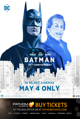 Batman (1989) 30th Anniversary Movie Poster