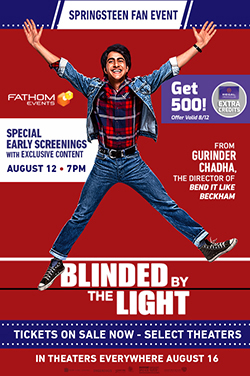 Blinded By The Light - Springsteen Fan Event poster
