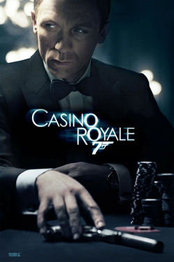 007 @ The O2 : Casino Royale (2006) + Being James poster