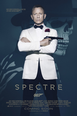 007 @ The O2 : SPECTRE poster