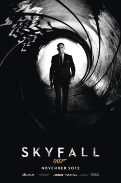 007 @ The O2 : Skyfall poster