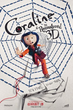 (3D) Coraline 15th Anniversary poster