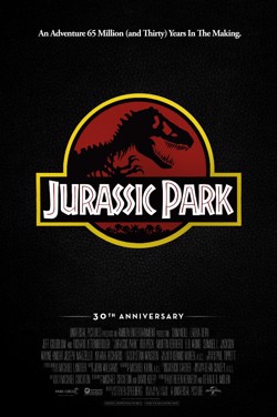 (4DX 3D) Jurassic Park (30th Anniversary) poster