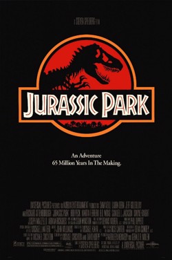 (4DX Rewind 3D) Jurassic Park poster