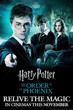 (4DX) Harry Potter And The Order Of The Phoenix poster