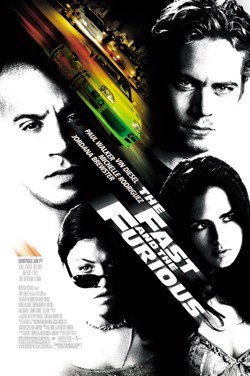 (4DX) The Fast And The Furious poster