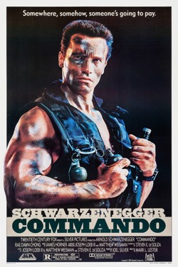 Action Season : Commando (1985) poster