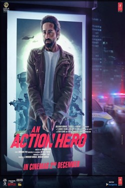 An Action Hero (Hindi) poster