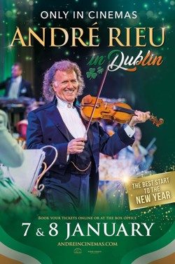 Andre Rieu in Dublin 2023 poster