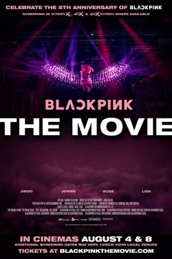 BLACKPINK THE MOVIE poster
