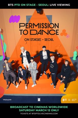 BTS Permission To Dance On Stage Seoul: Live poster