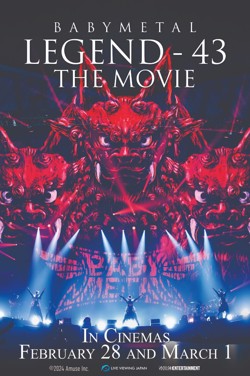 Babymetal Legend-43 The Movie poster