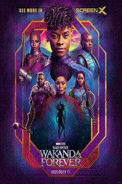 (ScreenX) Black Panther: Wakanda Forever poster