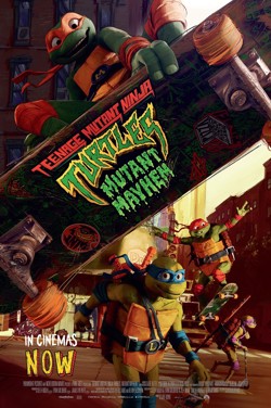 CIN M4J Teenage Mutant Ninja Turtles Mutant Mayhem poster