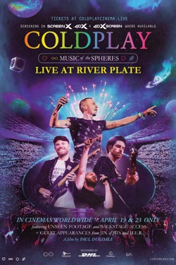 Coldplay: Music Of The Spheres Live At River Plate poster