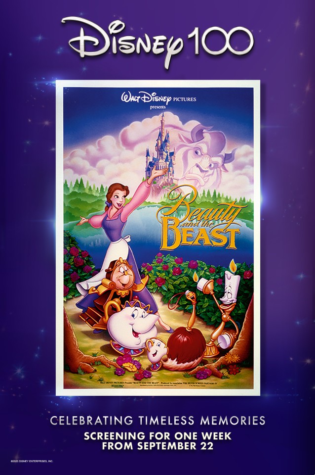 Disney 100: Beauty And The Beast (1991) Poster
