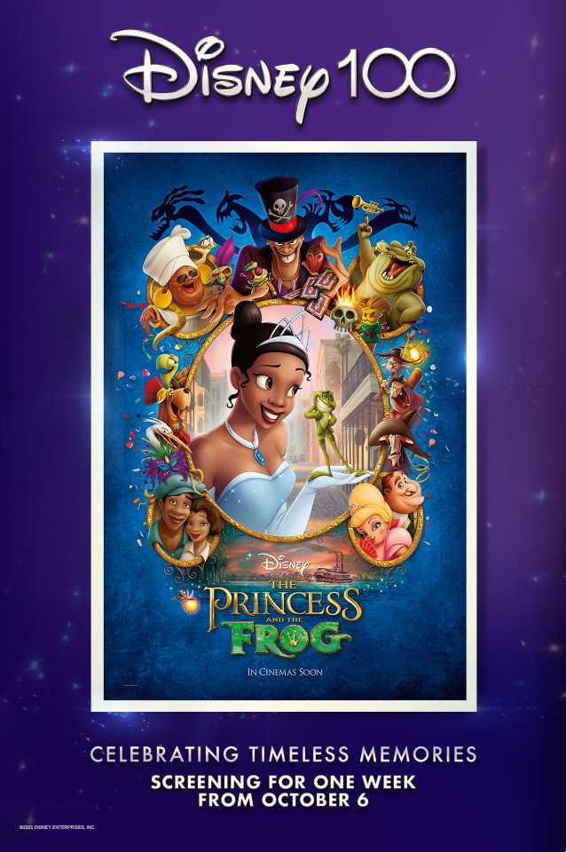 Disney 100: The Princess And The Frog (2009) Poster