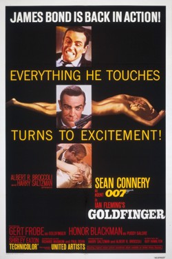 Goldfinger (BOND 60 Anniversary) poster