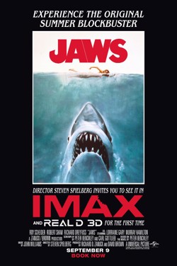 (IMAX) Jaws (Re: 2022) poster