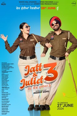 Jatt & Juliet 3 (Punjabi) poster