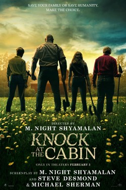 (SS) Knock At The Cabin poster