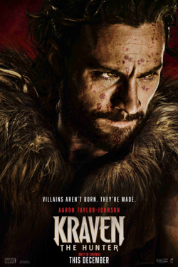 Kraven The Hunter poster