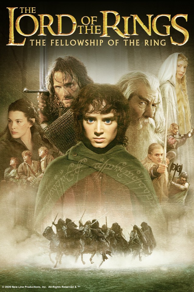 LOTR: The Fellowship Of The Ring Extended Version Poster