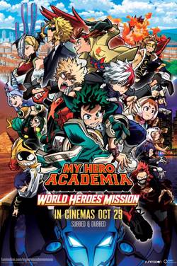My Hero Academia: World Heroes' Mission (Dubbed) poster