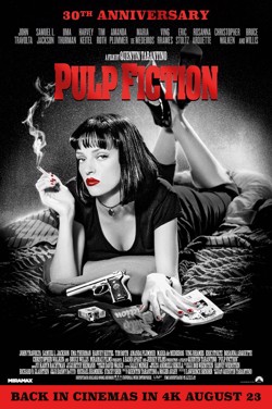 Pulp Fiction (30th Anniversary) poster