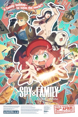 SPY x FAMILY CODE: White (Subtitled) poster
