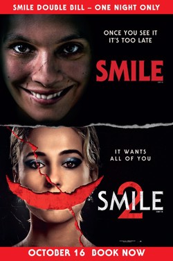 Smile 1 & 2 Double Bill poster