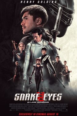 Snake Eyes : G.I. JOE ORIGINS Unlimited Screening poster