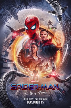 (4DX) Spider-Man: No Way Home poster