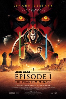 Star Wars: Episode I - The Phantom Menace (25th) poster
