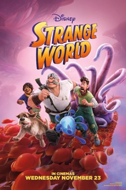 (3D) Strange World poster
