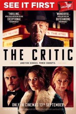 The Critic Unlimited Screening poster