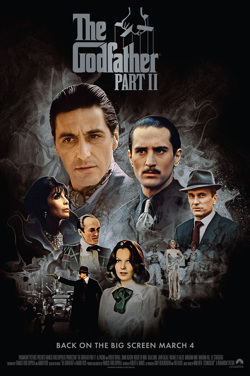 The Godfather Part II (2022 Re-Issue) poster