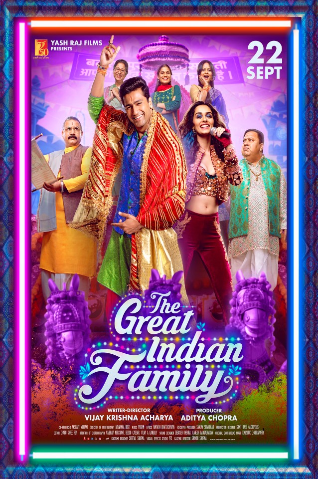 The Great Indian Family (Hindi) Poster