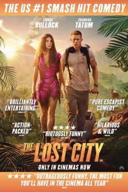 (4DX) The Lost City poster