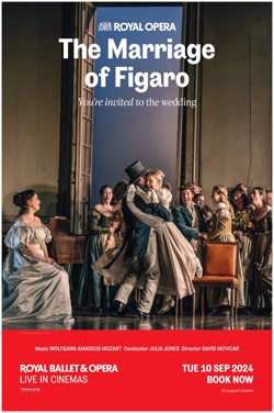 The Royal Opera Mozart's THE MARRIAGE OF FIGARO poster