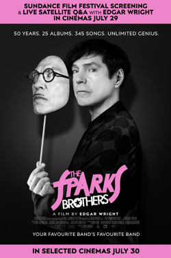 The Sparks Brothers + Q&A with Edgar Wright poster
