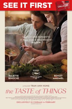 The Taste Of Things Unlimited Screening poster