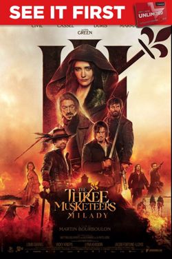 The Three Musketeers: Milady Unlimited Screening | Book Tickets At ...