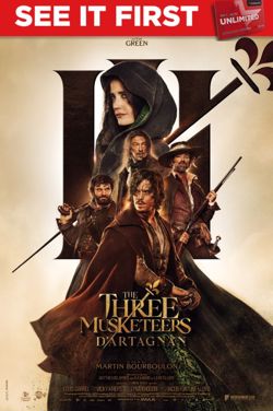 Three Musketeers: D'Artagnan Unlimited Screening poster