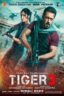 Tiger 3 (Hindi) poster