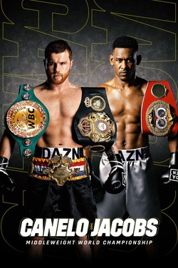 Canelo vs. Jacobs poster