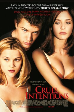 Cruel Intentions - 20th Anniversary poster
