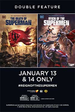 Death of Superman / Reign of Supermen Dbl Feat poster
