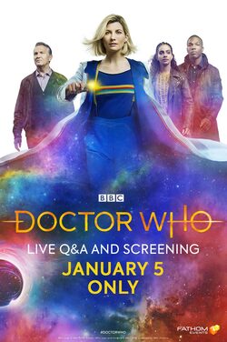 Doctor Who Live Q&A and Screening poster